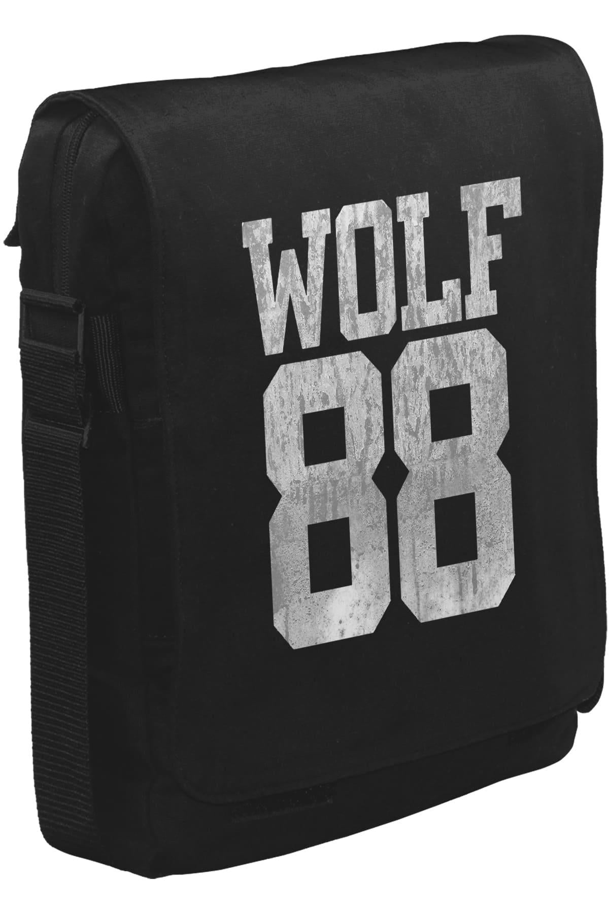 EXO - Wolf 88 Unisex Siyah Postacı Çanta