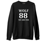 EXO - Wolf We are One  Siyah Erkek Kalın Sweatshirt