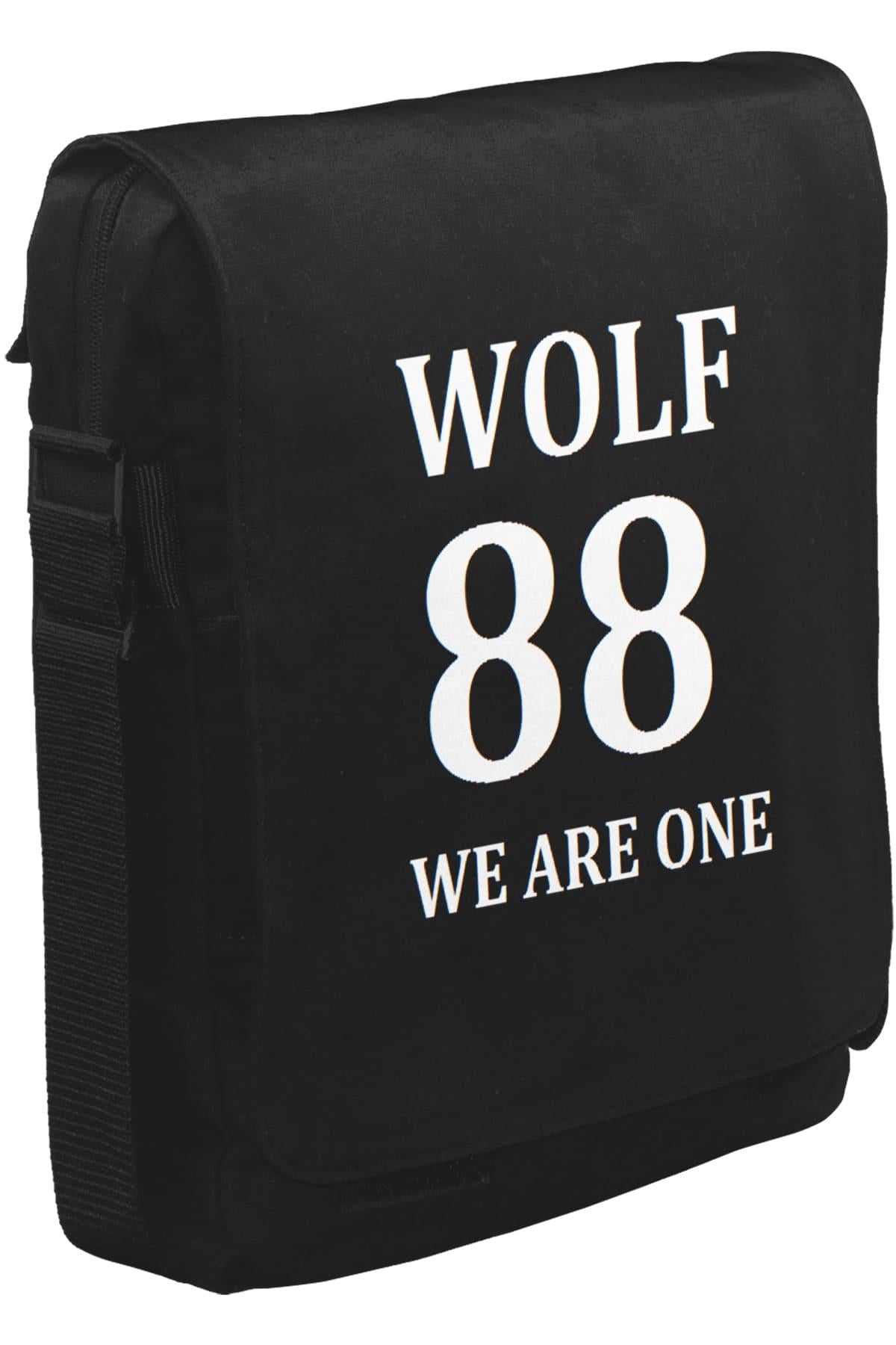 EXO - Wolf We are One Unisex Siyah Postacı Çanta
