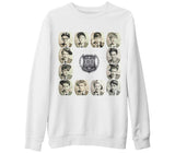 EXO - X0X0 Beyaz Kalın Sweatshirt