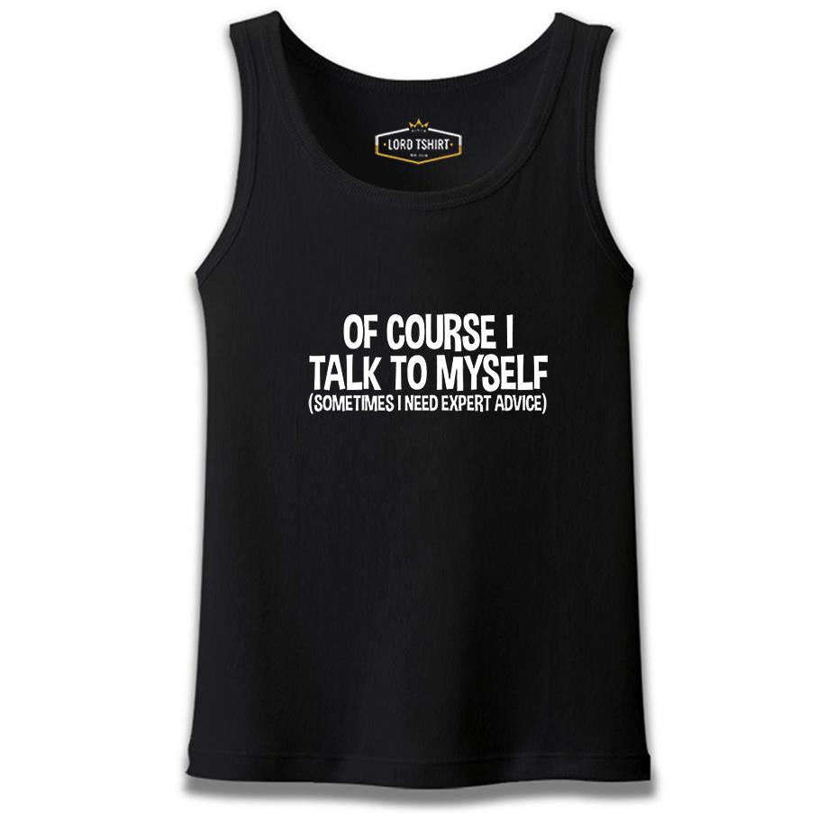 Expert Advice Black Men's Undershirt