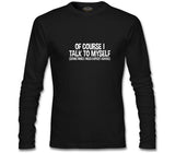 Expert Advice Siyah Erkek Sweatshirt