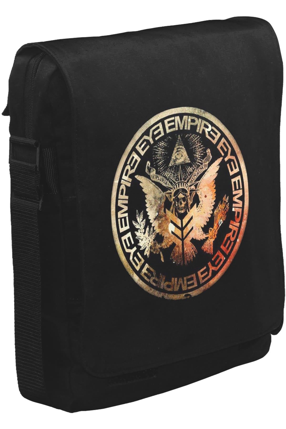 Eye Empire Unisex Siyah Postacı Çanta