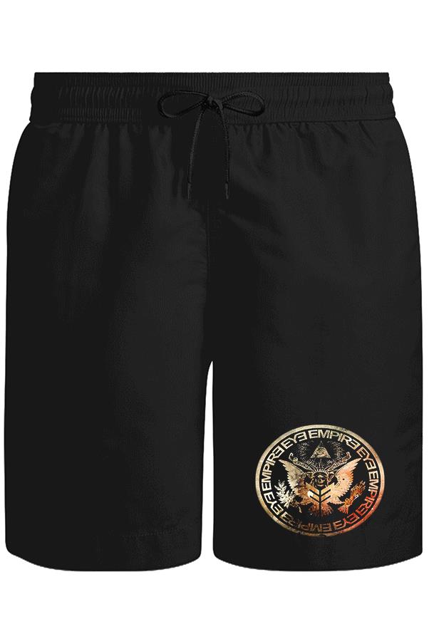Eye Empire Unisex Siyah Şort