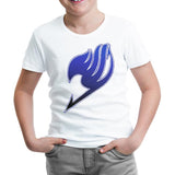 Fairy Tail - Logo White Kids Tshirt