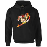 Fairy Tail Black Men's Zipperless Hoodie