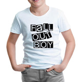 Fall Out Boy - Blocks White Kids T-Shirt