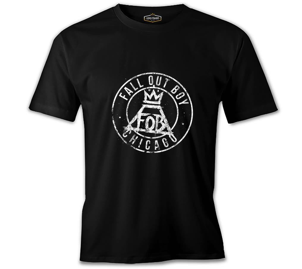 Fall Out Boy - Chicago Black Men's Tshirt