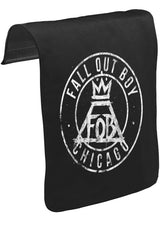 Fall Out Boy - Chicago Unisex Siyah Tak-Çıkar Postacı Çanta Kapağı CK-1425