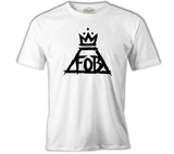 Fall Out Boy - Logo White Men's Tshirt