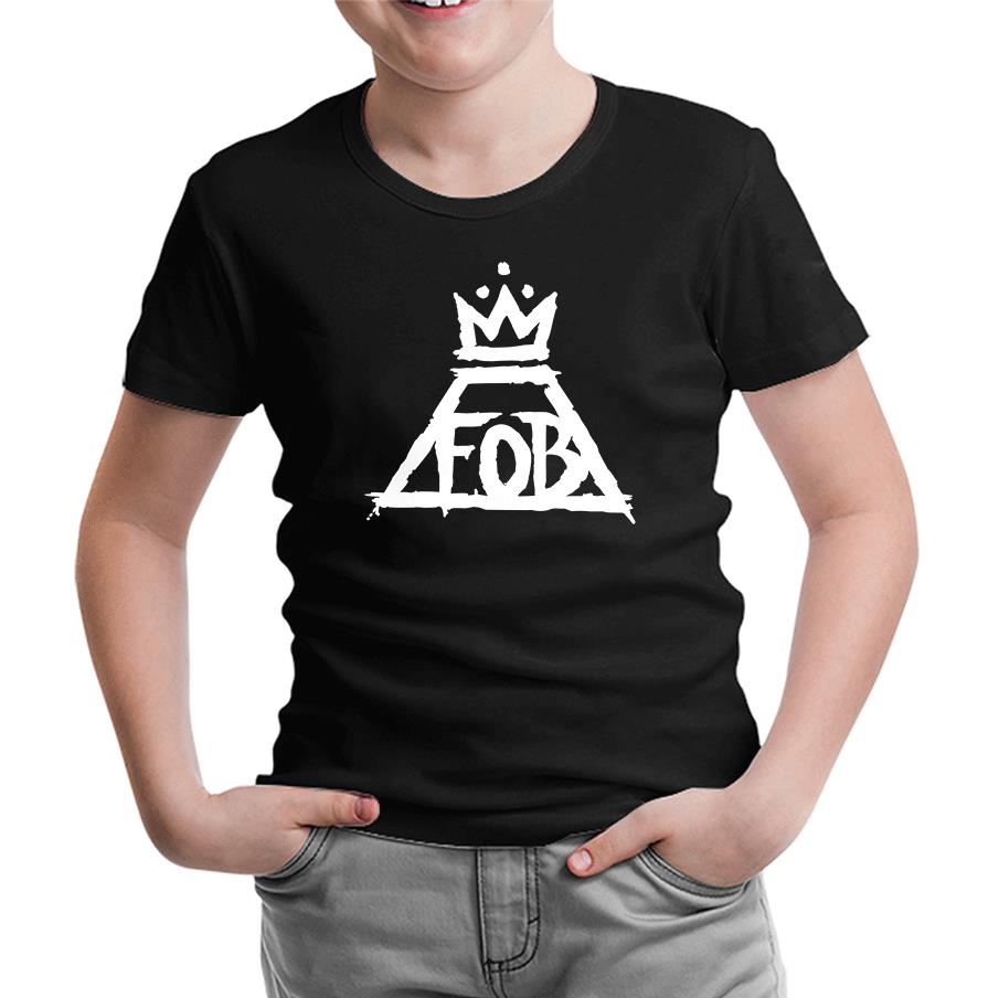 Fall Out Boy Black Kids Tshirt