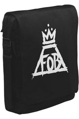 Fall Out Boy Unisex Siyah Postacı Çanta