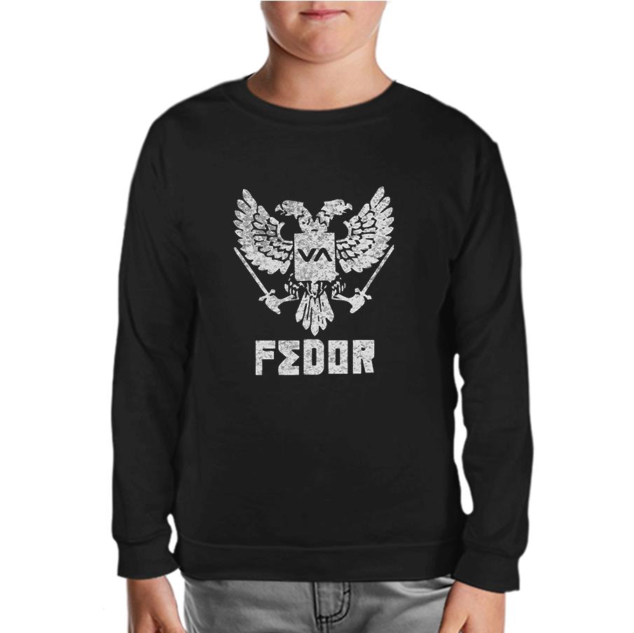 Fedor - Logo Black Kids Sweatshirt