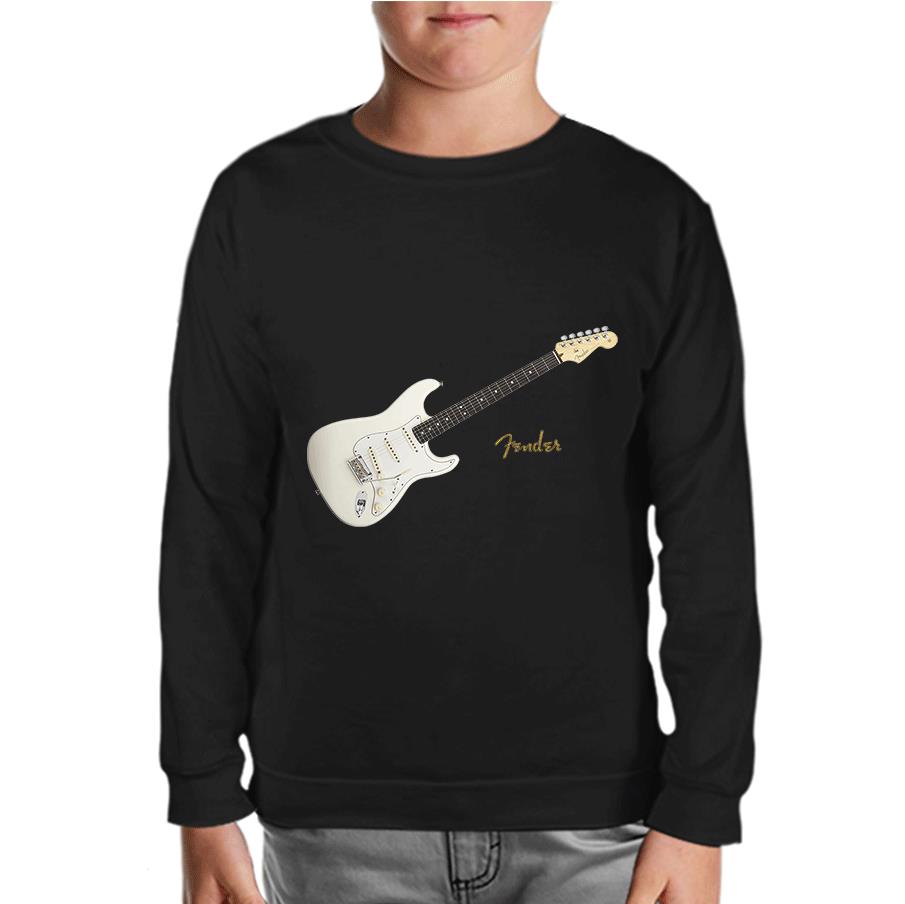 Fender W Black Kids Sweatshirt