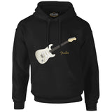 Fender W Black Men's Zipperless Hoodie