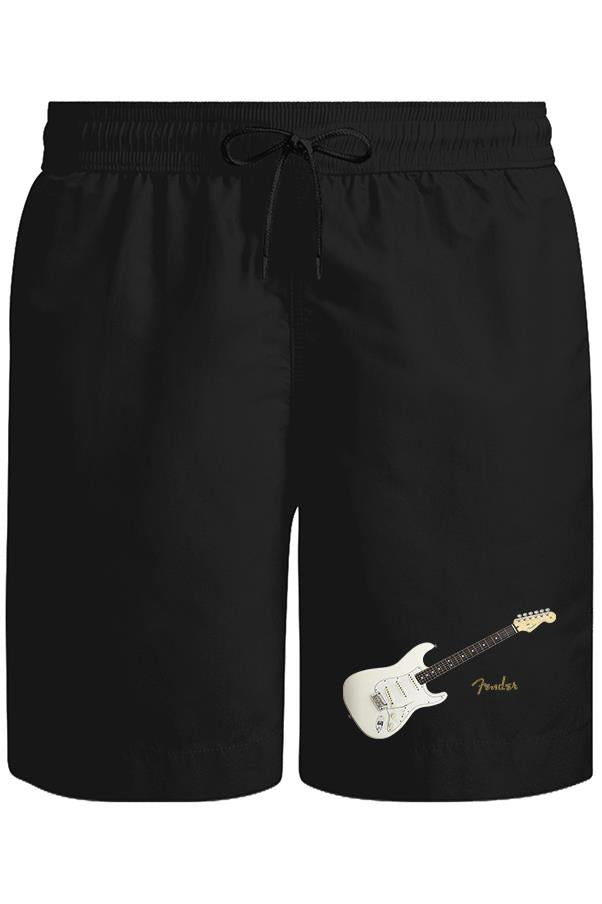 Fender W Unisex Siyah Şort