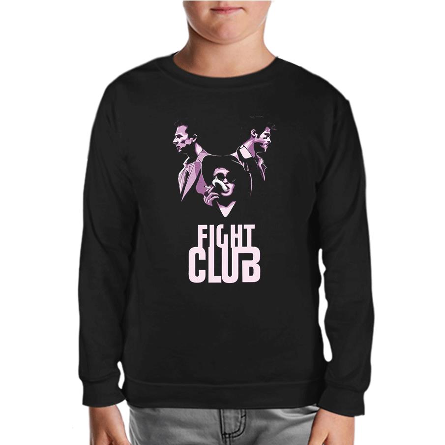 Fight Club - Smoky Black Kids Sweatshirt