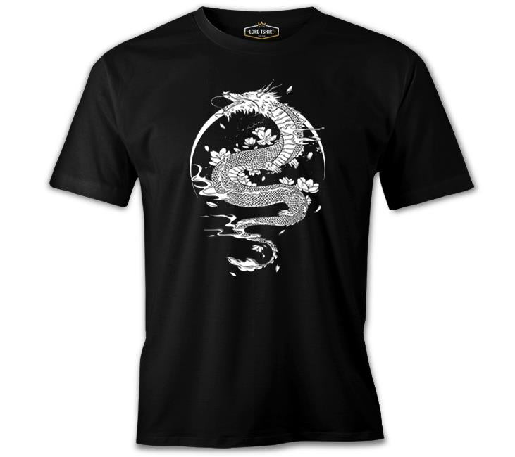 Fight Like a Samurai Siyah Erkek Tshirt