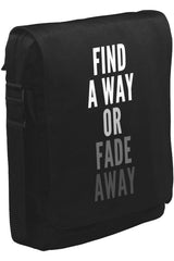 Find a Way Unisex Siyah Postacı Çanta