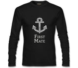 First Mate Black Men's Sweatshirt