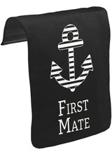 First Mate Unisex Black Snap-On Messenger Bag Cover CK-1513 