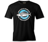 Fishing is Important Black Men's Tshirt