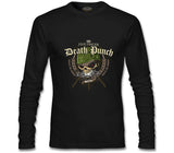 Five Finger Death Punch Poster - Warhead Siyah Erkek Sweatshirt