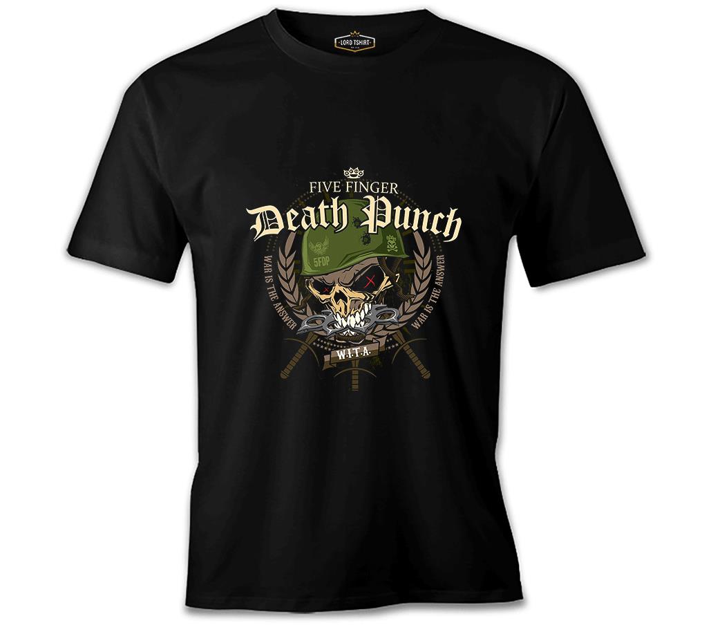 Five Finger Death Punch Poster - Warhead Black Men's Tshirt