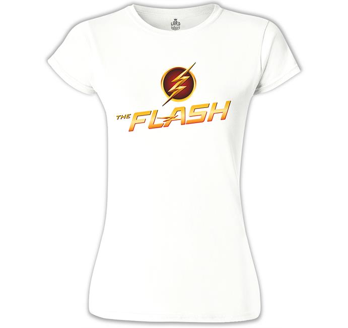 Flash Beyaz Kadın Tshirt