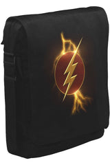 Flash - Lightening Unisex Siyah Postacı Çanta