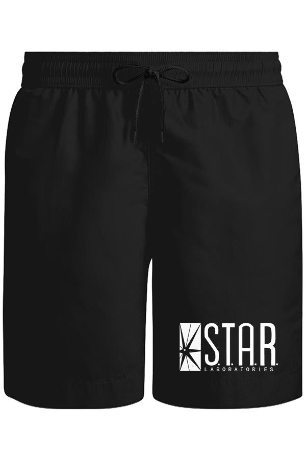 Flash - S.T.A.R. Laboratories Unisex Siyah Şort