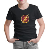 Flash Siyah Çocuk Tshirt