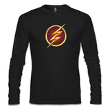 Flash Siyah Erkek Sweatshirt
