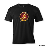 Flash Siyah Erkek Tshirt
