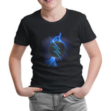 Flash vs Zoom Siyah Çocuk Tshirt