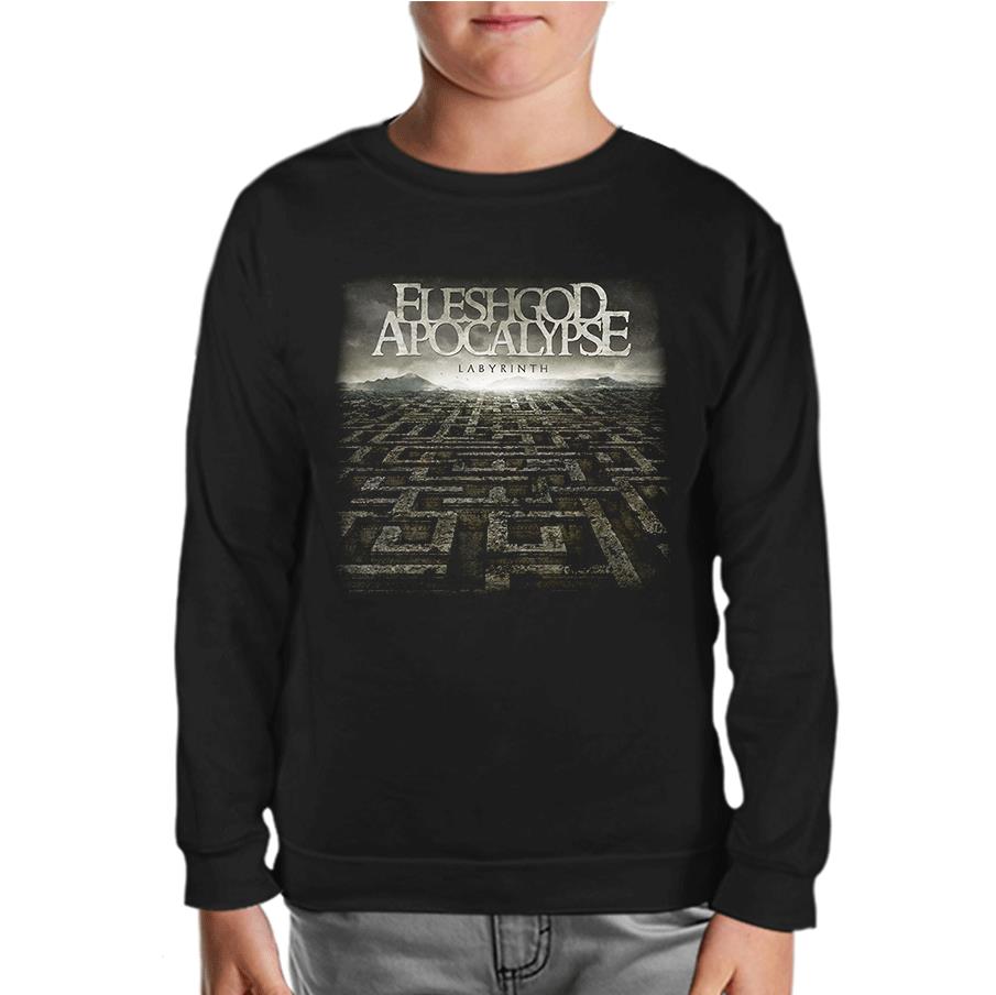 Fleshgod Apocalypse - Labyrinth Black Kids Sweatshirt