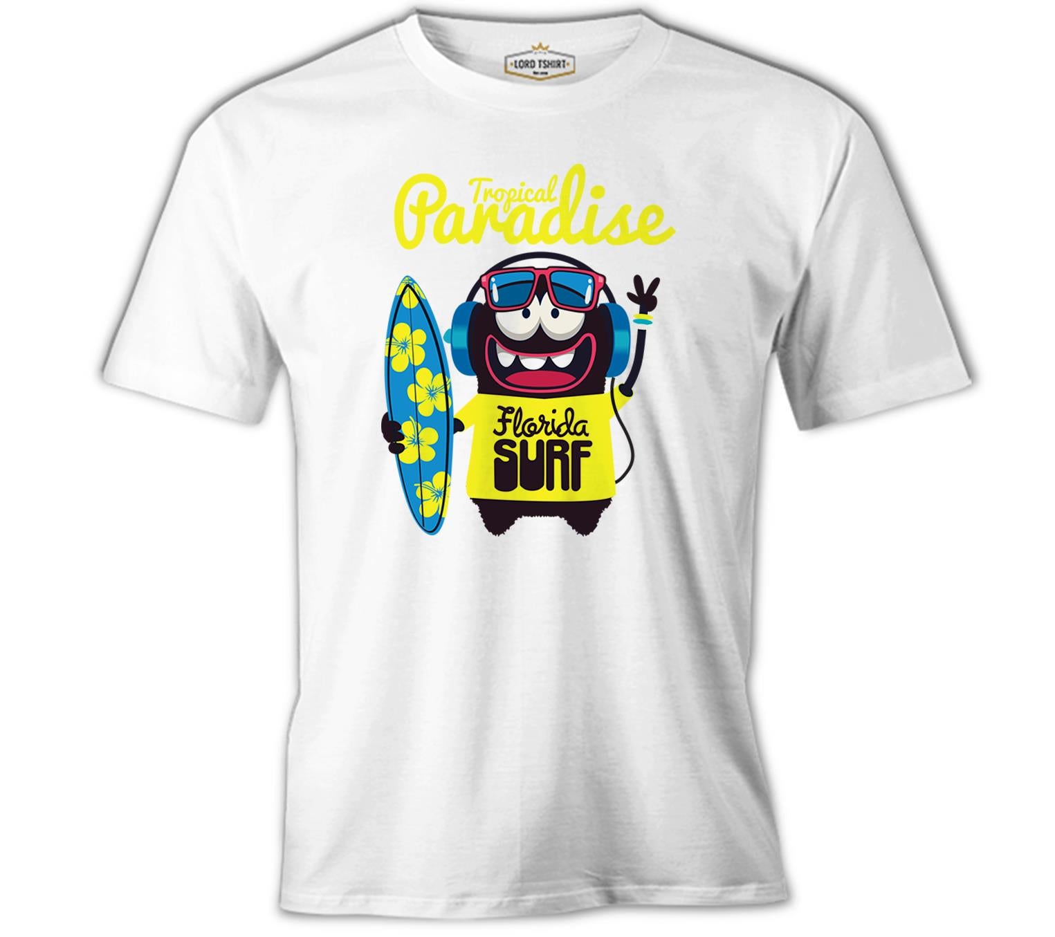 Florida - Surf White Men's Tshirt 