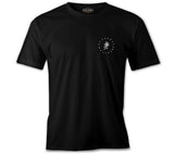 Flower Shining Black Men's Tshirt