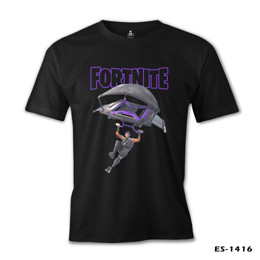 Fortnite - A l'air Siyah Erkek Tshirt
