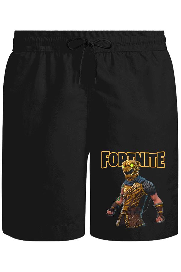 Fortnite - Battle Hound Unisex Siyah Şort