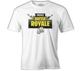 Fortnite - Battle Royale White Men's Tshirt