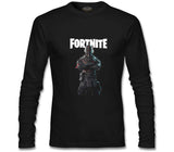 Fortnite - Chevalier Siyah Erkek Sweatshirt