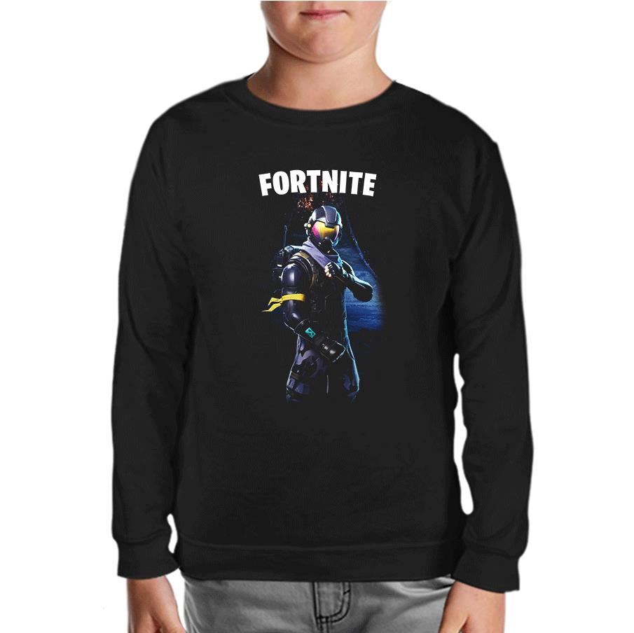 Fortnite - Data Black Kids Sweatshirt