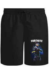 Fortnite - Data Unisex Siyah Şort