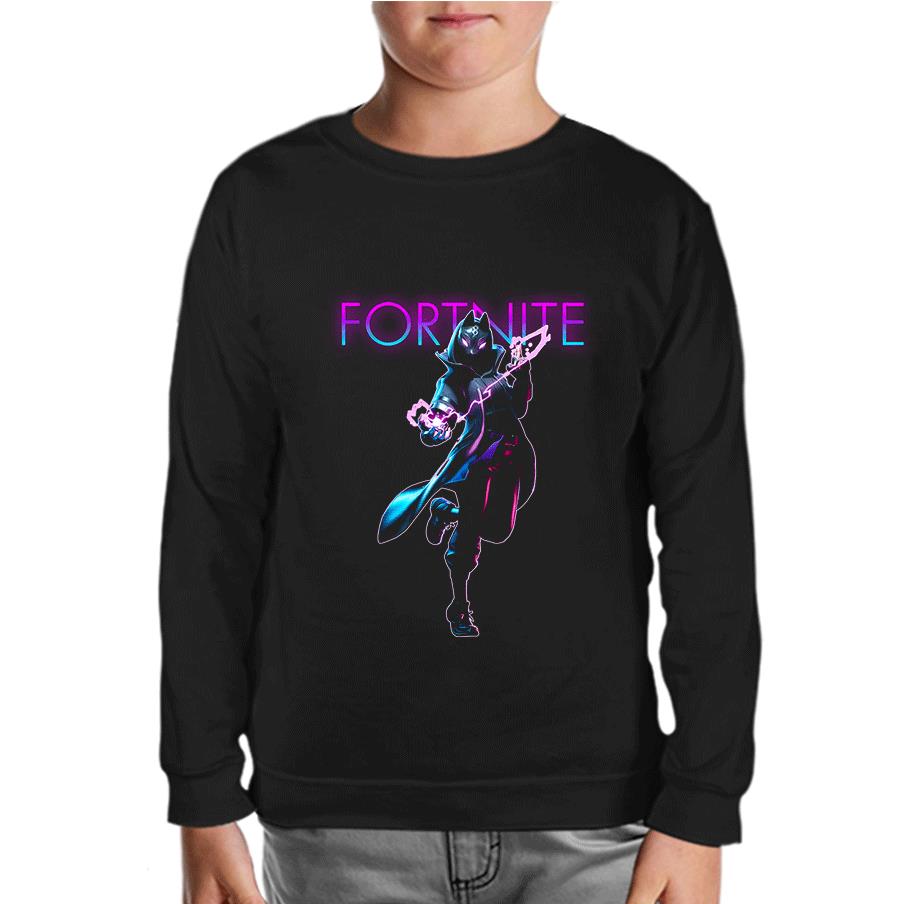Fortnite - Deriva Black Kids Sweatshirt