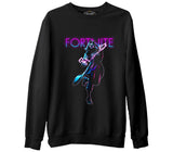 Fortnite - Deriva Black Men's Thick Sweatshirt