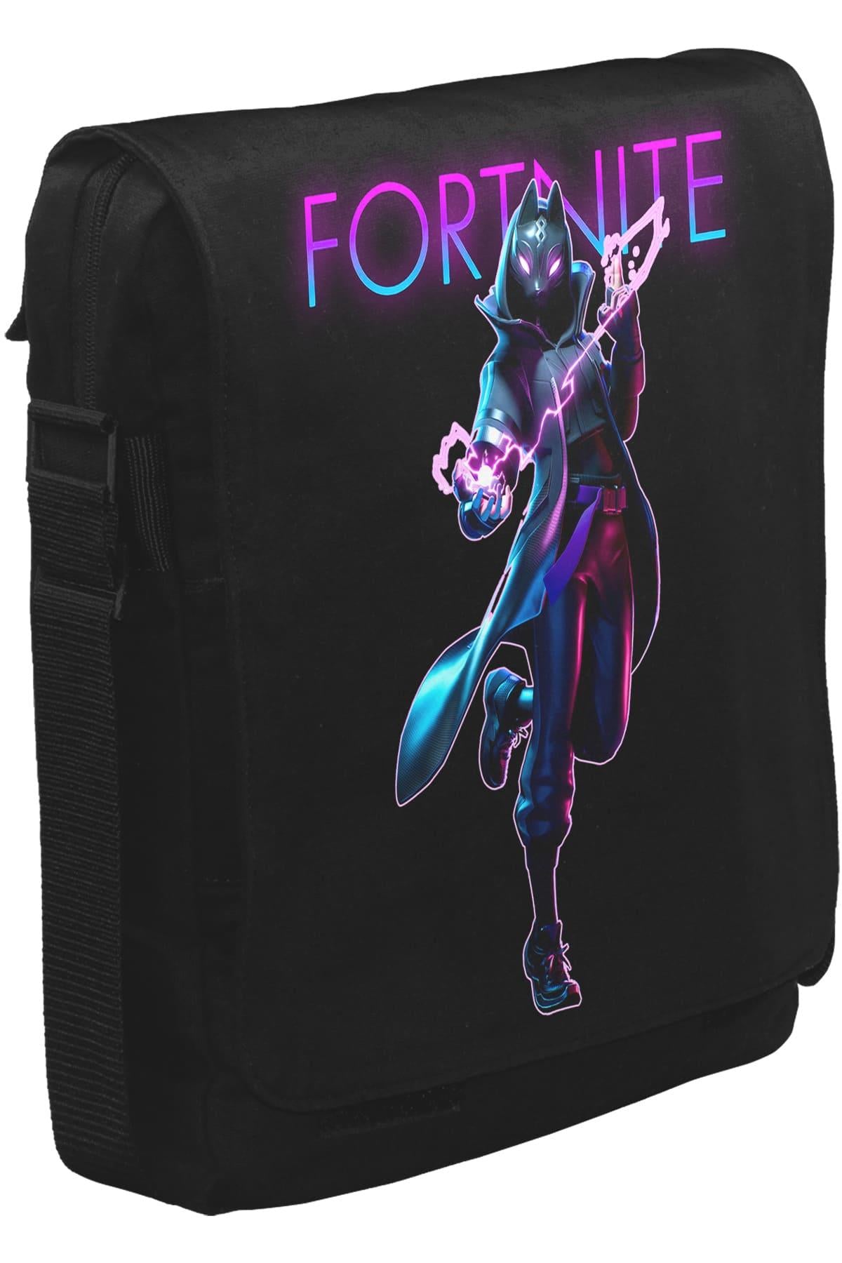 Fortnite - Deriva Unisex Siyah Postacı Çanta