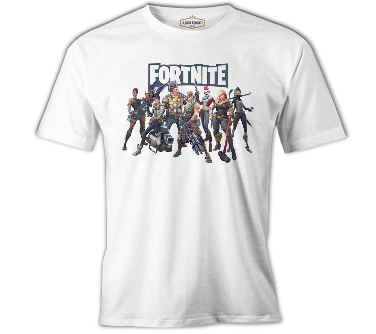 Fortnite - Dream Team White Men's Tshirt 