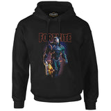 Fortnite - Firegun Black Men's Zipperless Hoodie