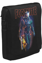 Fortnite - Firegun Unisex Siyah Postacı Çanta